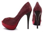 Sapato Peep toe - Meia Pata COD 890 891B
