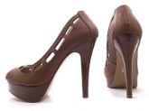 Sapato Peep toe  673