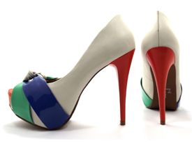 Sapato Peep toe COD 21507D